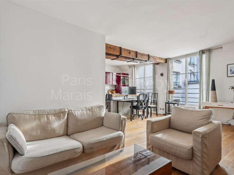 Appartement Paris 6e - 1 chambre - 44m²