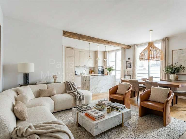 Appartement Paris 6e - 1 chambre - 44m²