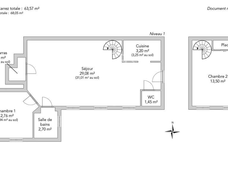 Apartment Paris 6e - 2 bedrooms - 68m²