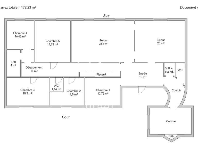 Apartment Paris 6e - 5 bedrooms - 172m²