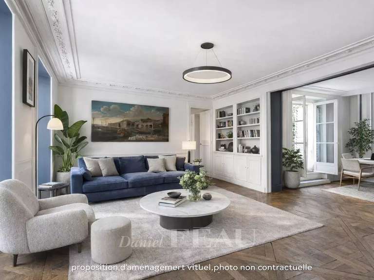 Appartement Paris 6e - 4 chambres - 201m²