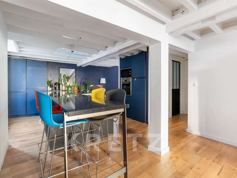 Appartement Paris 6e - 1 chambre - 75m²