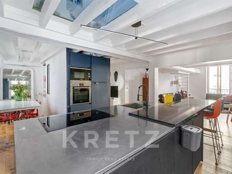 Appartement Paris 6e - 1 chambre - 75m²