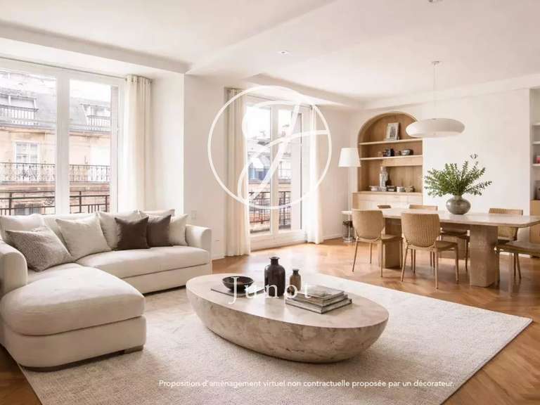Appartement Paris 6e - 3 chambres - 156m²