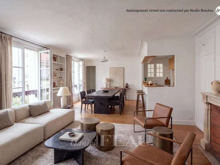 Appartement Paris 6e - 1 chambre - 55m²