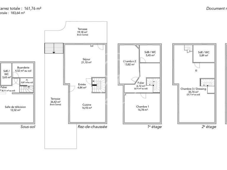 Apartment Paris 6e - 5 bedrooms - 183m²