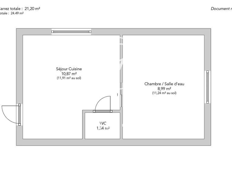 Apartment Paris 6e - 1 bedroom - 24m²