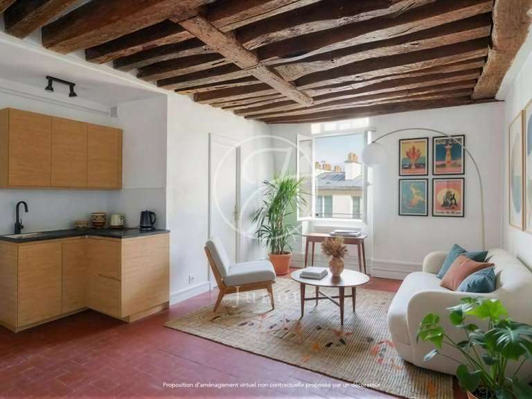 Appartement Paris 6e - 29m²