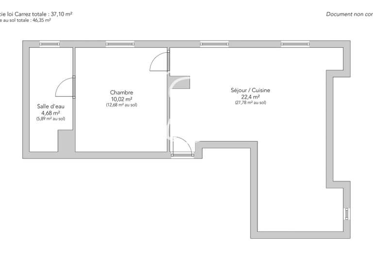 Apartment Paris 6e - 1 bedroom - 46m²