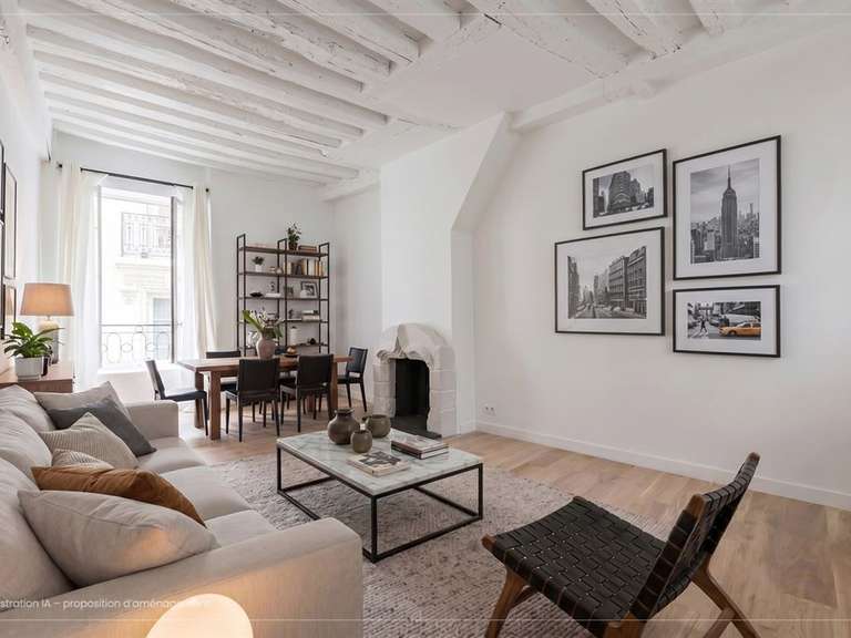 Appartement Paris 6e - 26m²