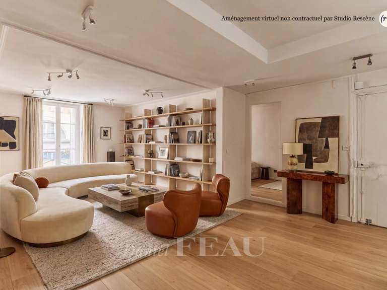 Appartement Paris 6e - 1 chambre - 59m²