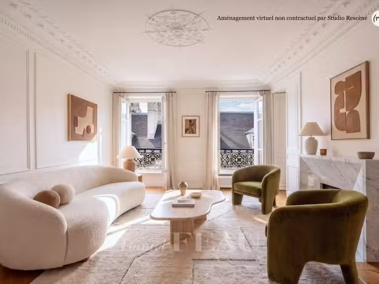 Appartement Paris 6e - 3 chambres - 114m²