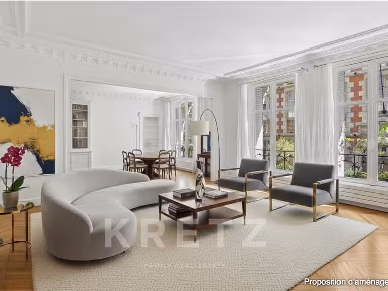 Appartement Paris 6e - 5 chambres - 172m²