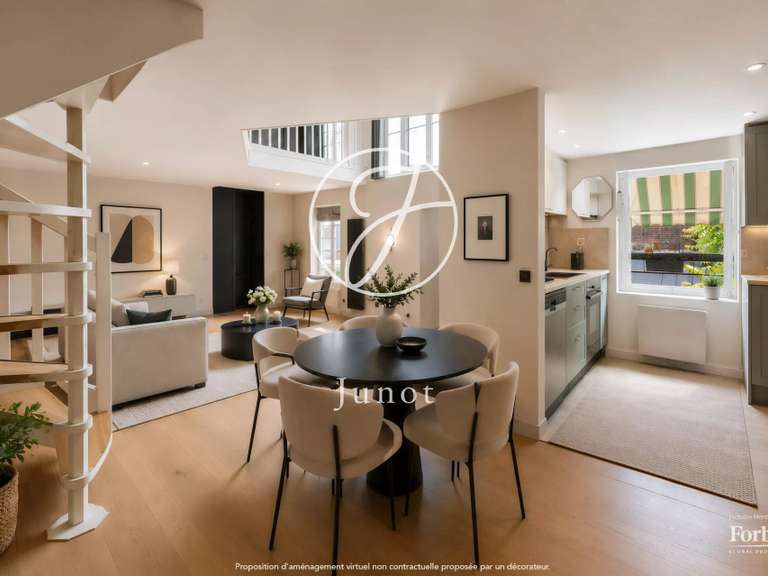 Appartement Paris 6e - 2 chambres - 90m²