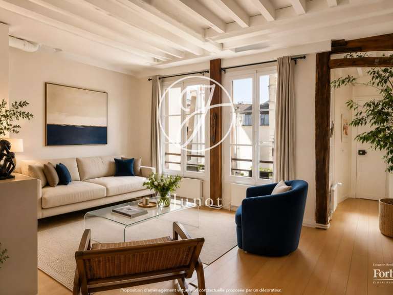 Appartement Paris 6e - 1 chambre - 50m²