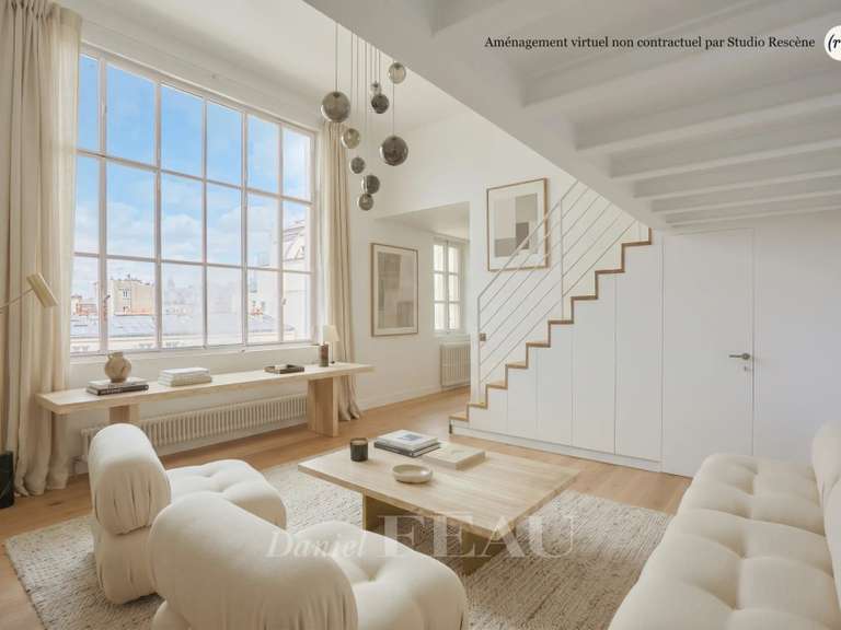 Appartement Paris 6e - 2 chambres - 111m²