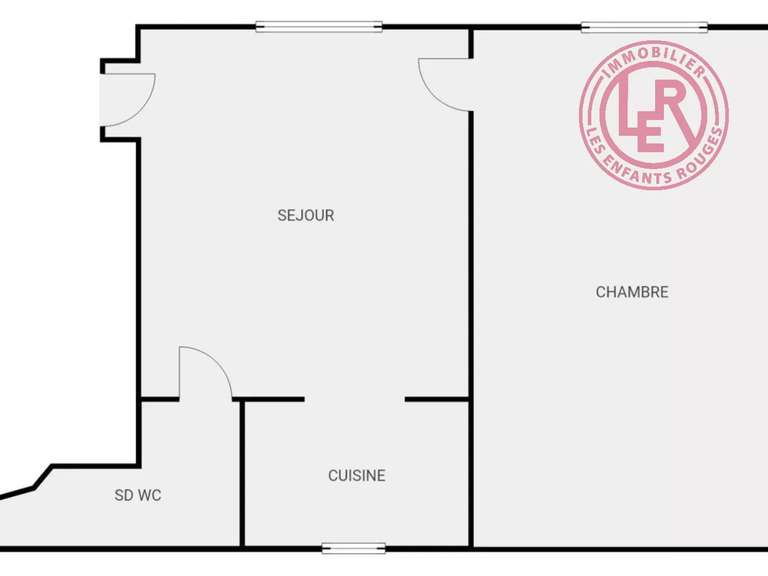 Appartement Paris 6e - 1 chambre - 31m²