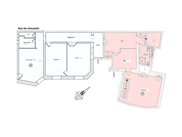 Appartement Paris - 2 chambres - 185m²