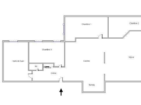 Appartement Paris - 3 chambres - 100m²