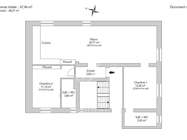 Apartment Paris 7e - 2 bedrooms - 68m²