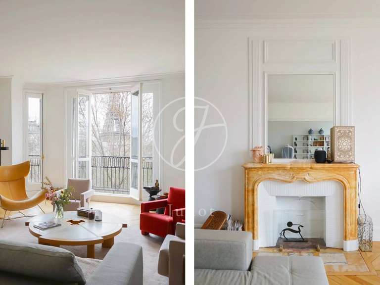 Appartement Paris 7e - 3 chambres - 199m²