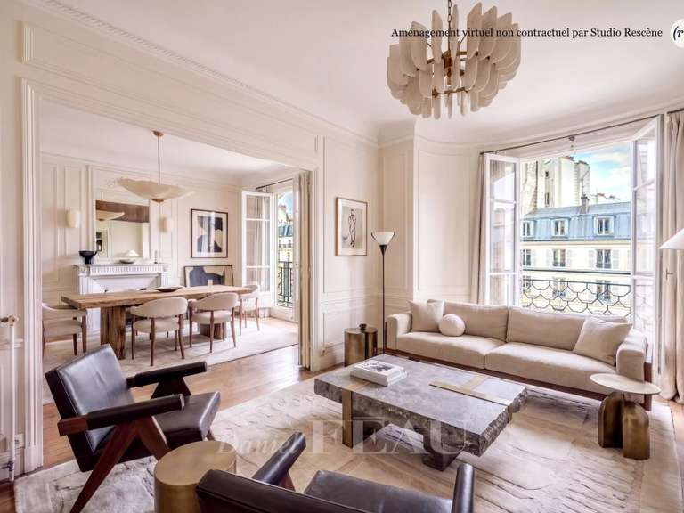 Appartement Paris 7e - 3 chambres - 117m²