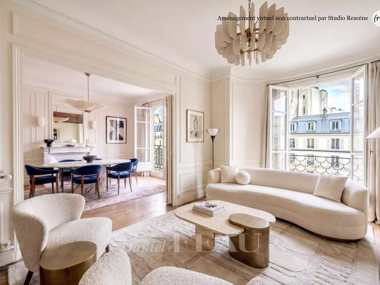 Appartement Paris 7e - 3 chambres - 117m²