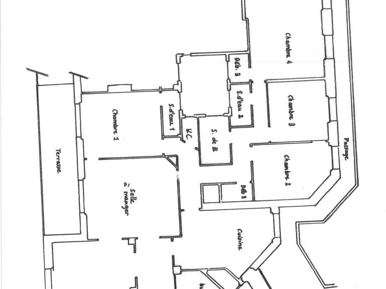 Appartement Paris 7e - 4 chambres - 195m²