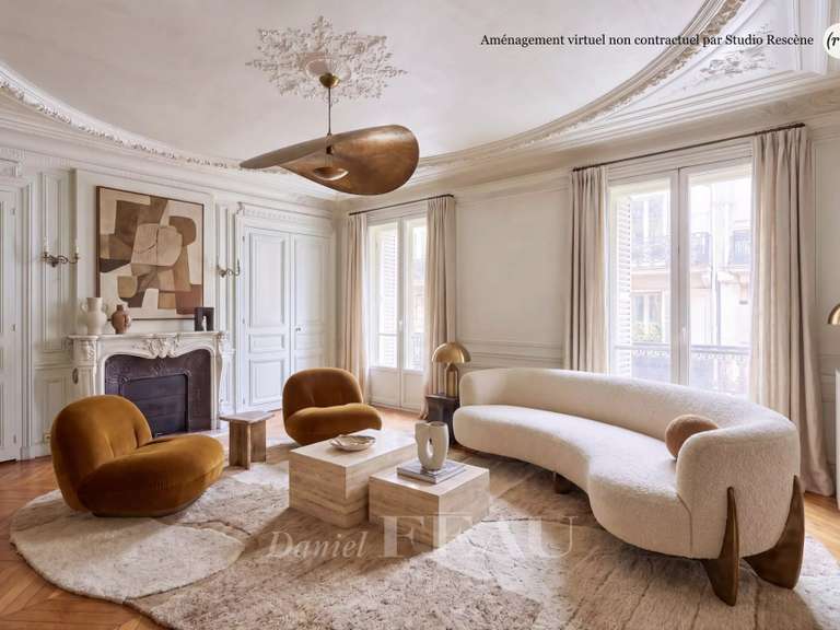 Appartement Paris 7e - 4 chambres - 194m²