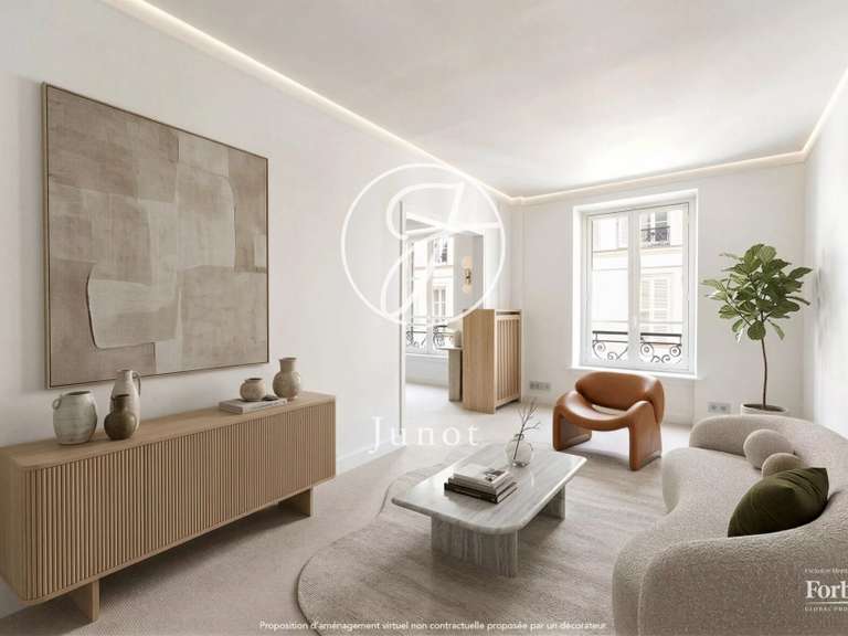 Appartement Paris 7e - 1 chambre - 50m²