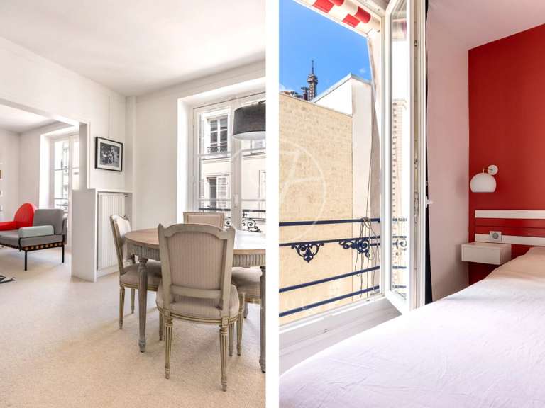 Appartement Paris 7e - 1 chambre - 50m²