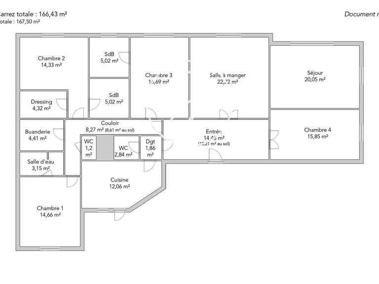 Apartment Paris 7e - 4 bedrooms - 167m²