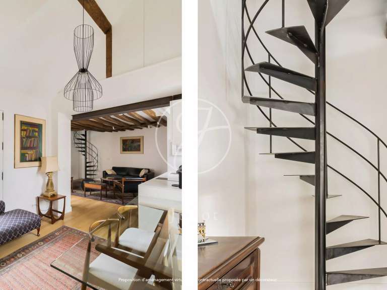 Appartement Paris 7e - 1 chambre - 57m²