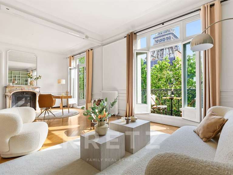 Appartement Paris 7e - 4 chambres - 208m²