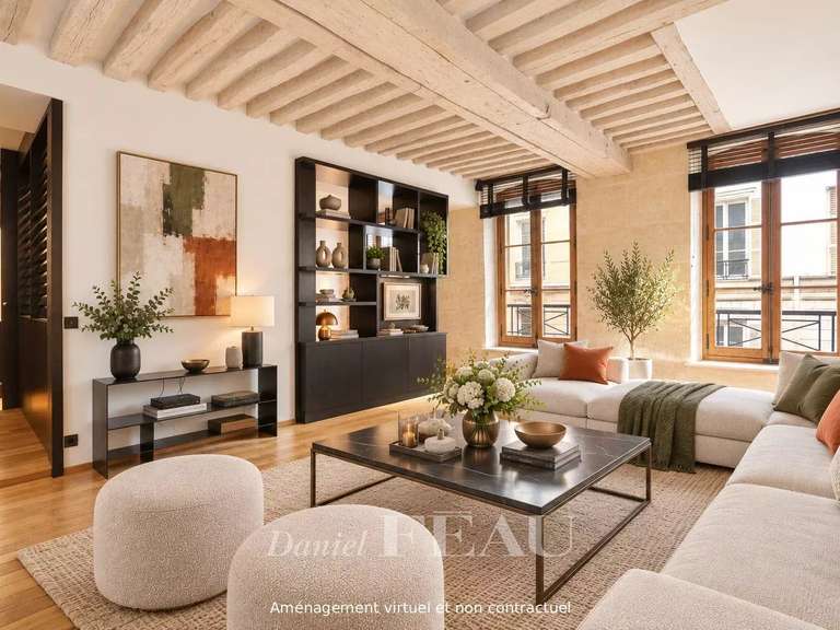Appartement Paris 7e - 1 chambre - 68m²