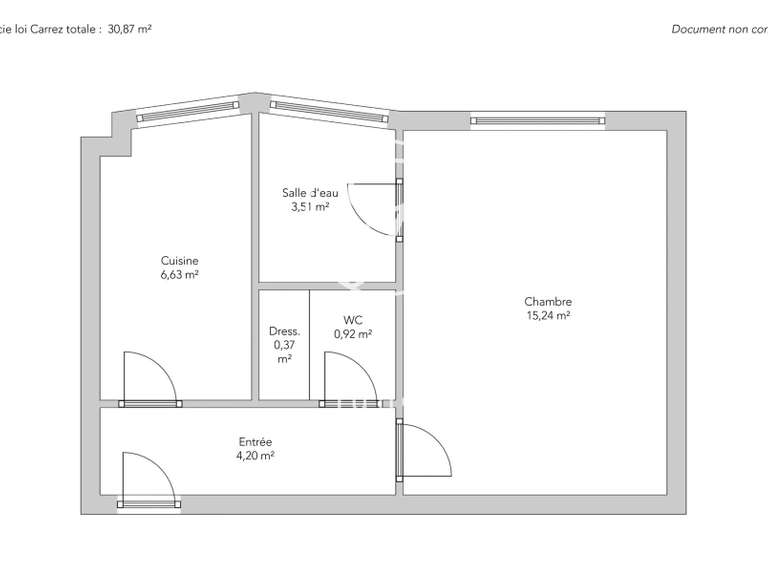 Apartment Paris 7e - 30m²