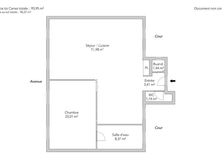 Apartment Paris 7e - 2 bedrooms - 96m²