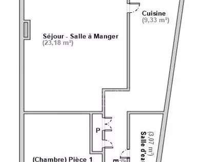 Apartment Paris 7e - 1 bedroom - 49m²