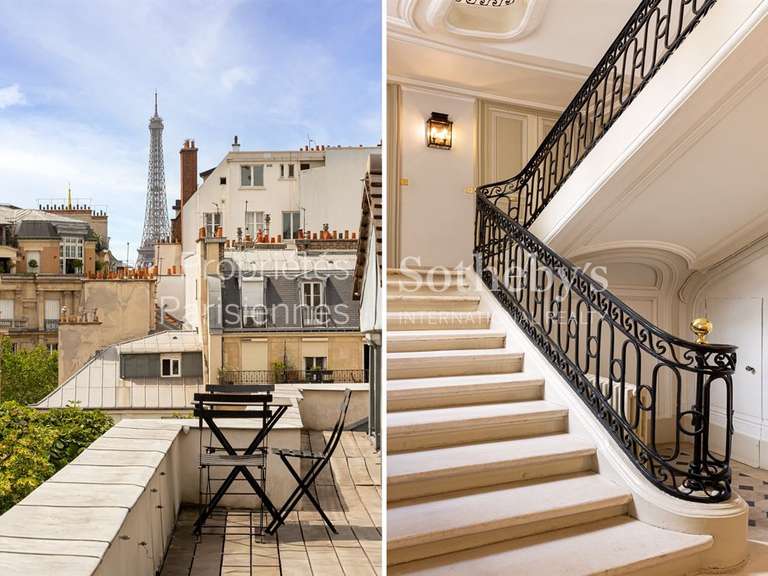 Appartement Paris 7e - 3 chambres - 119m²