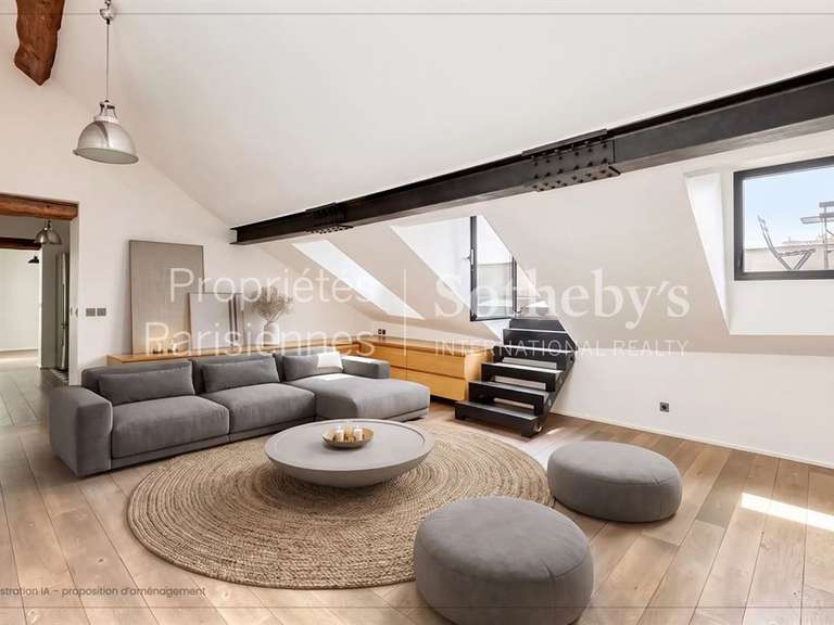 Appartement Paris 7e - 3 chambres - 119m²
