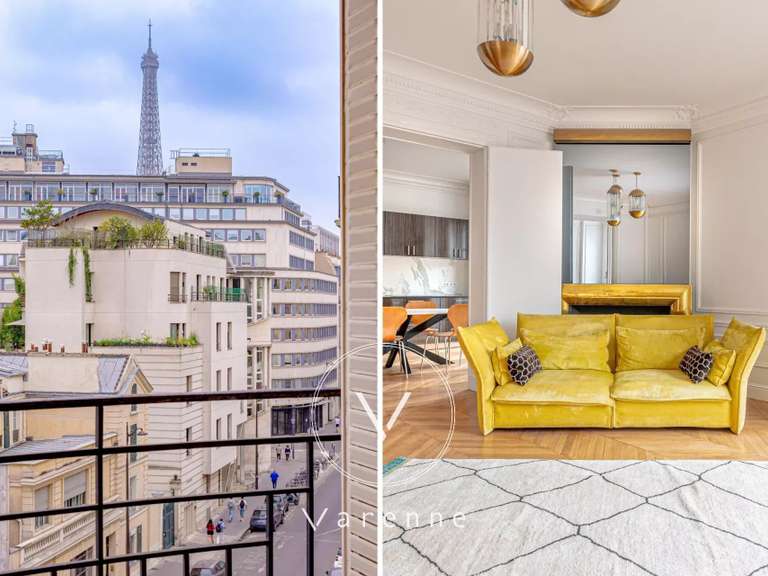 Appartement Paris 7e - 4 chambres - 180m²