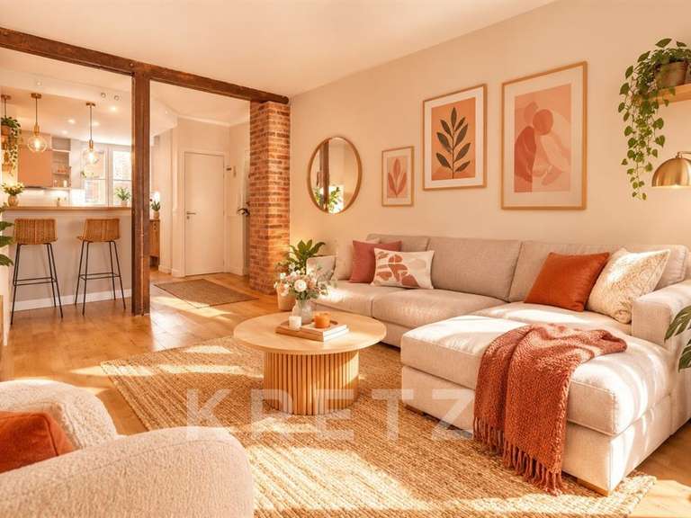 Appartement Paris 7e - 2 chambres - 55m²