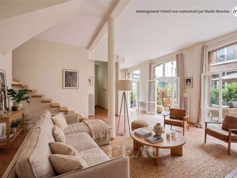 Maison Paris 7e - 5 chambres - 200m²