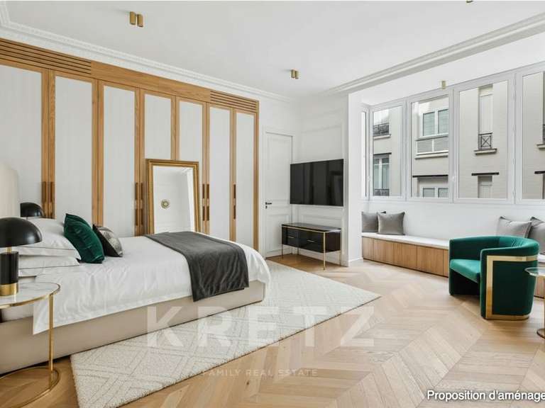 Appartement Paris 8e - 2 chambres - 125m²