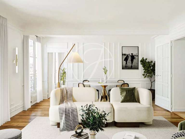 Appartement Paris 8e - 2 chambres - 78m²