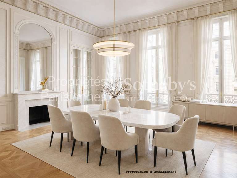 Appartement Paris 8e - 3 chambres - 323m²