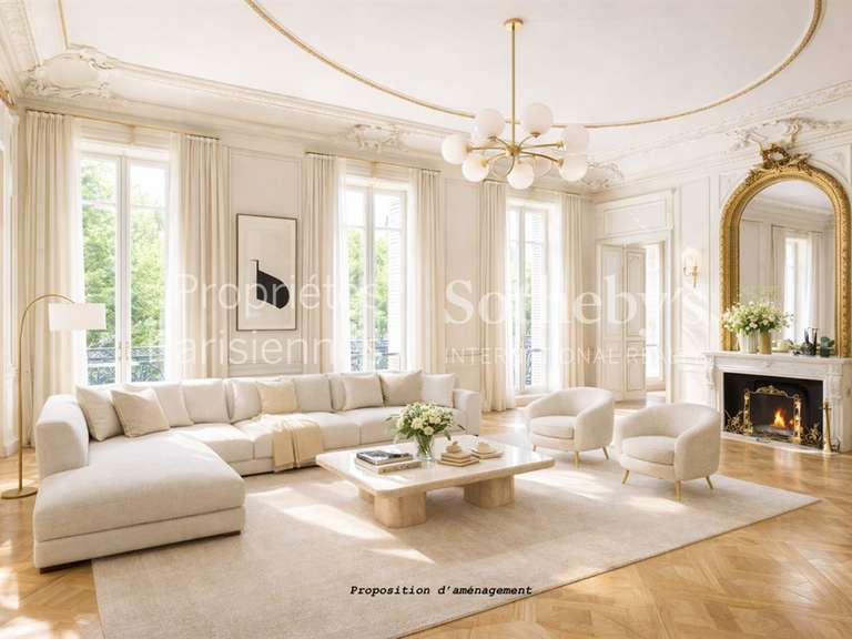 Appartement Paris 8e - 3 chambres - 323m²