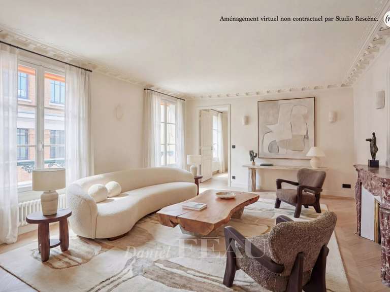 Appartement Paris 8e - 3 chambres - 114m²
