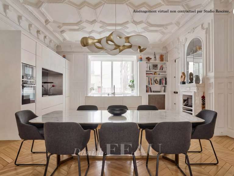 Appartement Paris 8e - 3 chambres - 152m²
