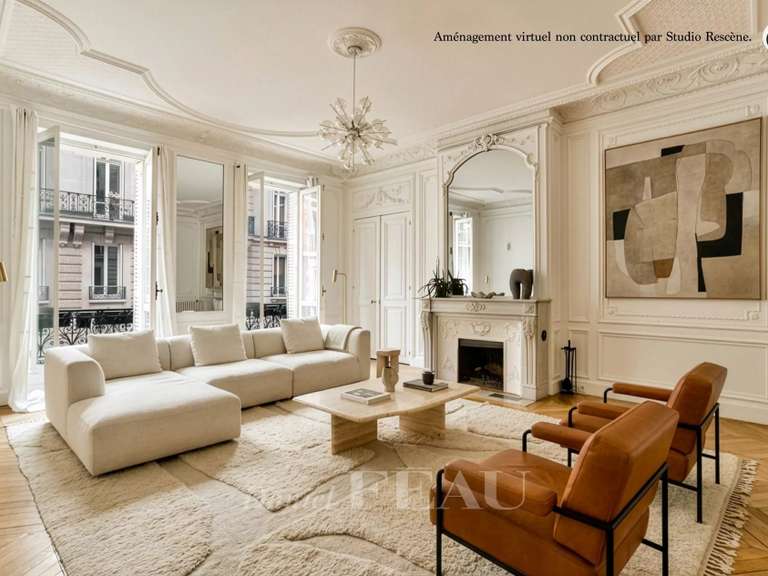 Appartement Paris 8e - 3 chambres - 152m²